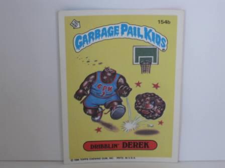 154b Dribblin DEREK 1986 Topps Garbage Pail Kids Card